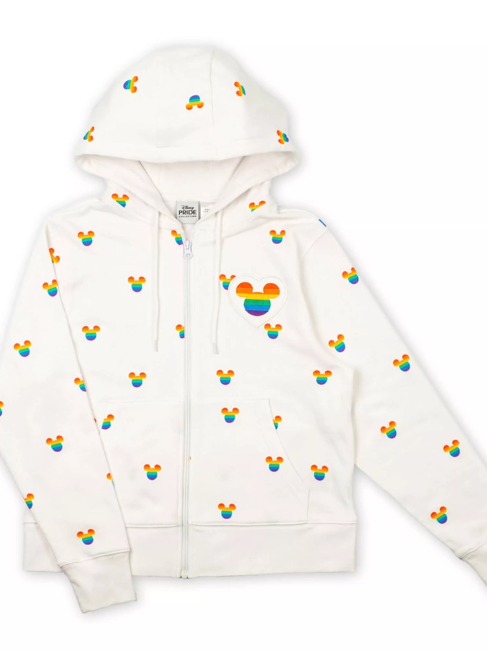 Disney Pride Hoodie 2XL with zipper